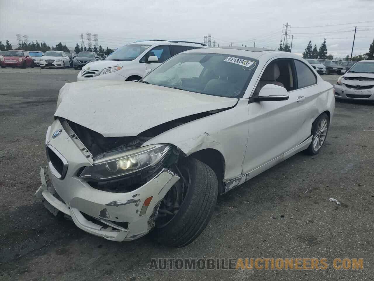 WBA1F5C51FV256664 BMW 2 SERIES 2015