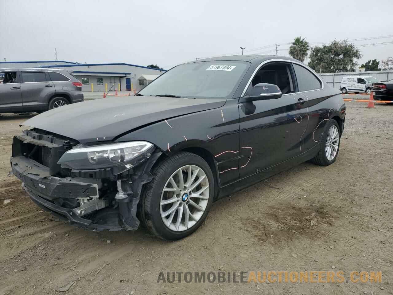 WBA1F5C5XFV256422 BMW 2 SERIES 2015