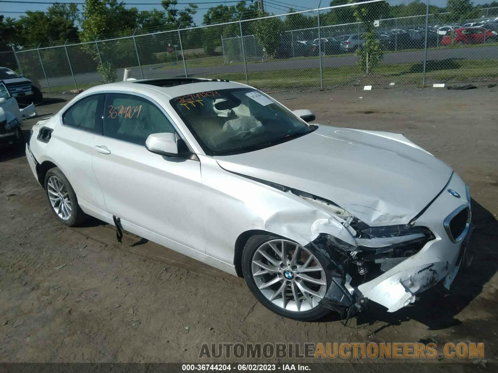 WBA1F7C5XFV367600 BMW 2 SERIES 2015