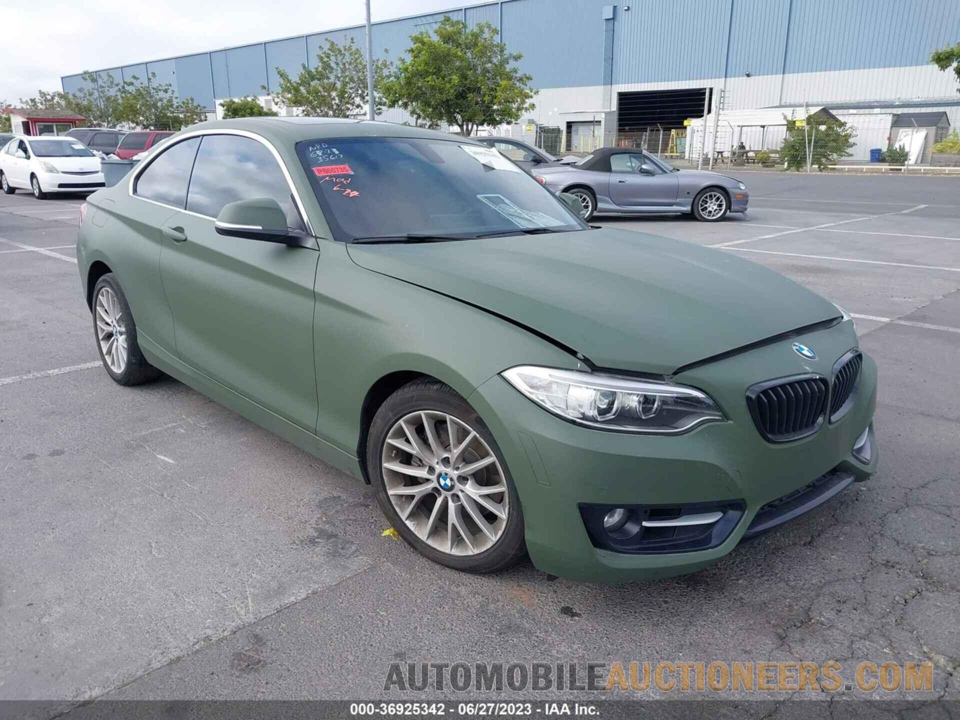 WBA1F9C57GV544469 BMW 2 SERIES 2016