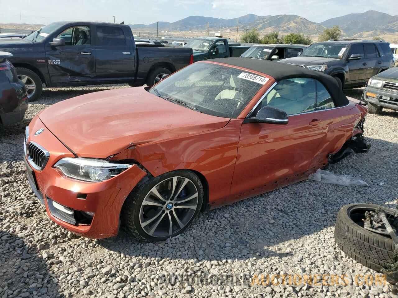 WBA1K7C50FV235022 BMW 2 SERIES 2015