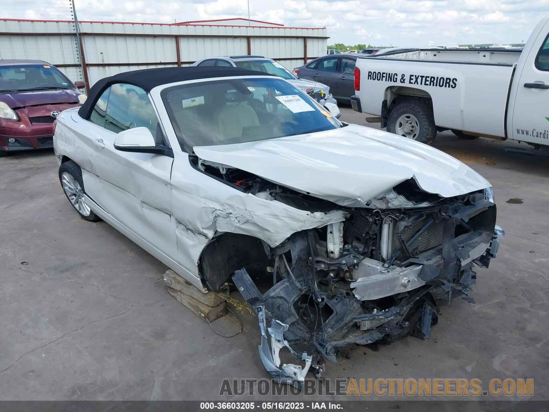 WBA1K9C55GV710239 BMW 2 SERIES 2016