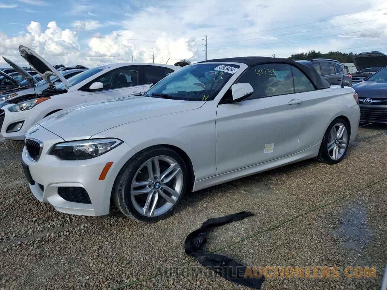 WBA1K9C58GV322485 BMW 2 SERIES 2016