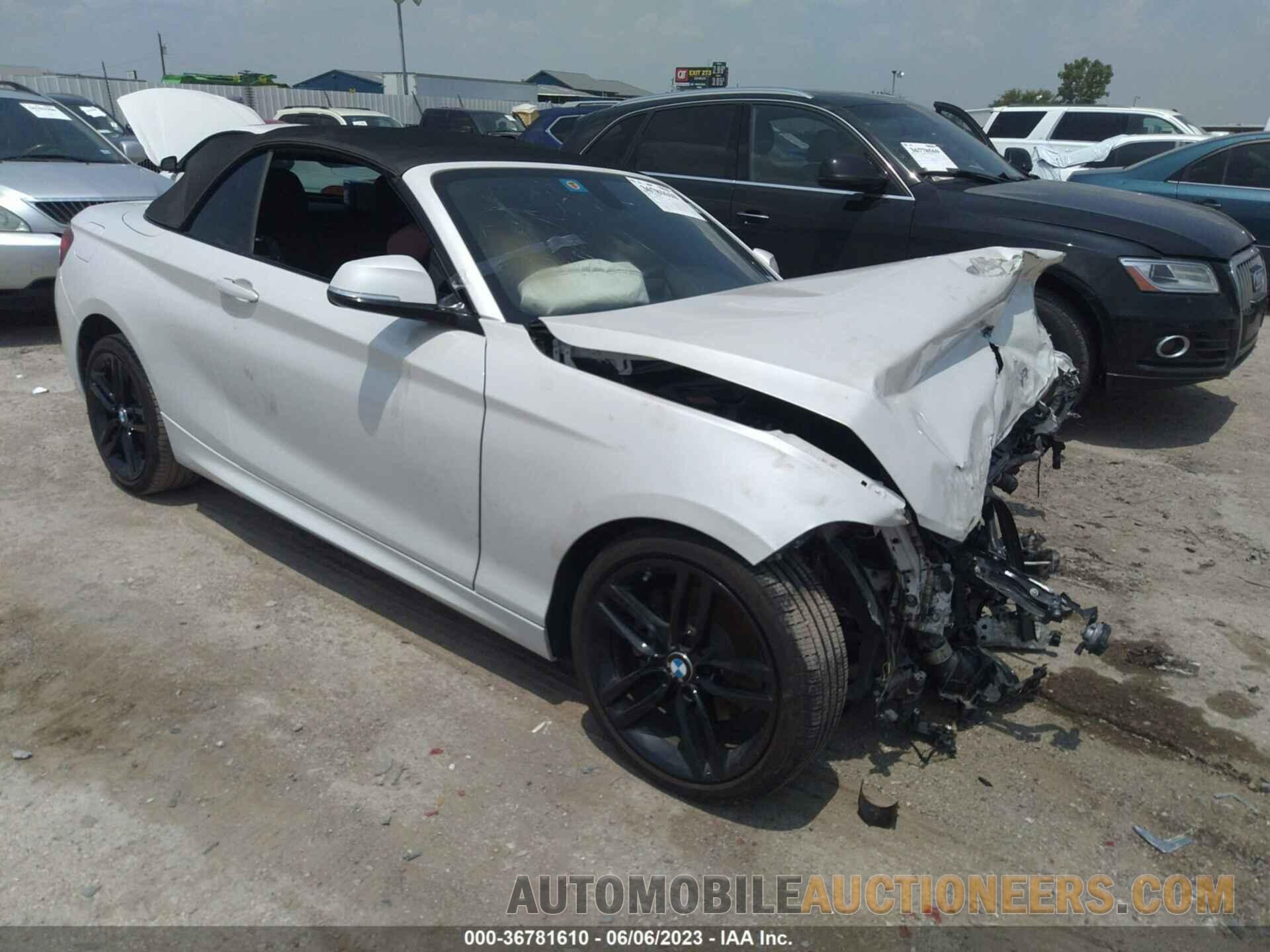 WBA1K9C5XGV710298 BMW 2 SERIES 2016