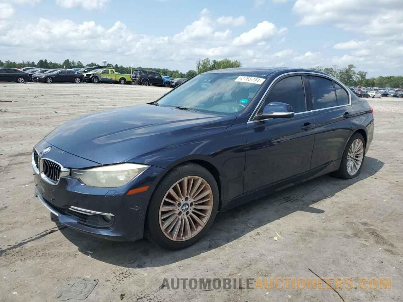 WBA3A5C52CF257206 BMW 3 SERIES 2012