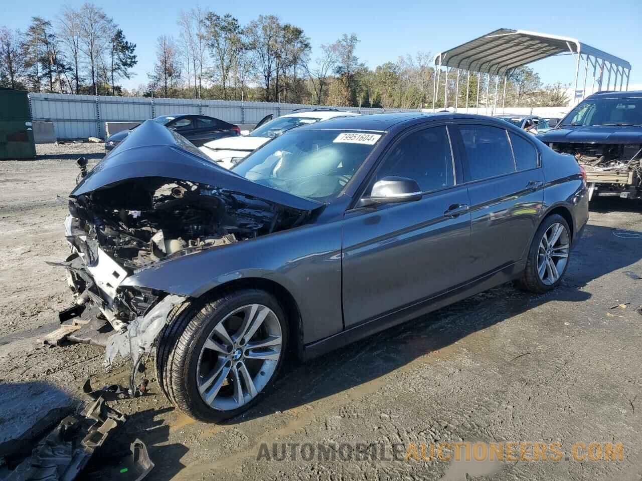 WBA3A5C52DF358960 BMW 3 SERIES 2013