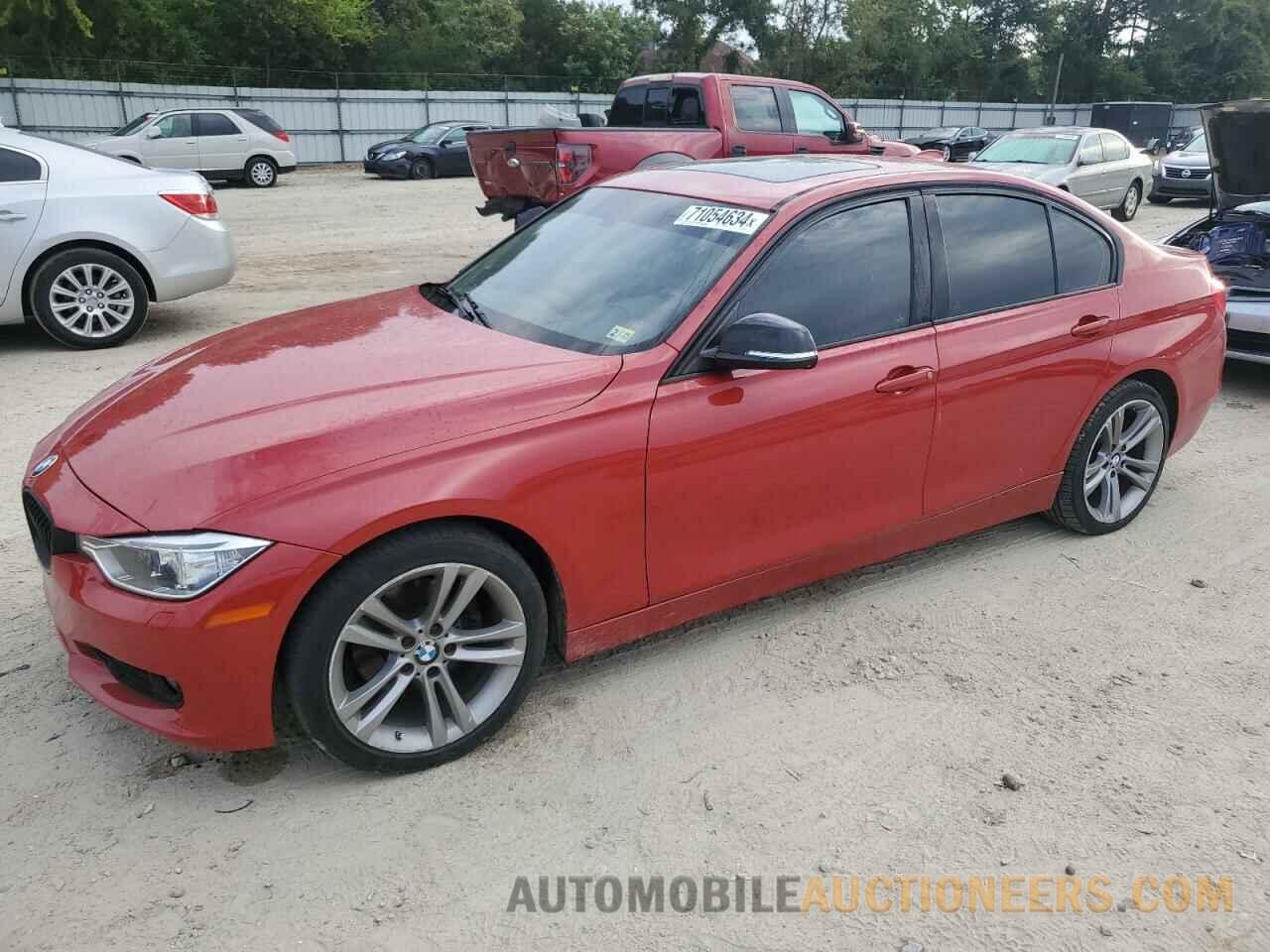 WBA3A5C5XCFJ89737 BMW 3 SERIES 2012