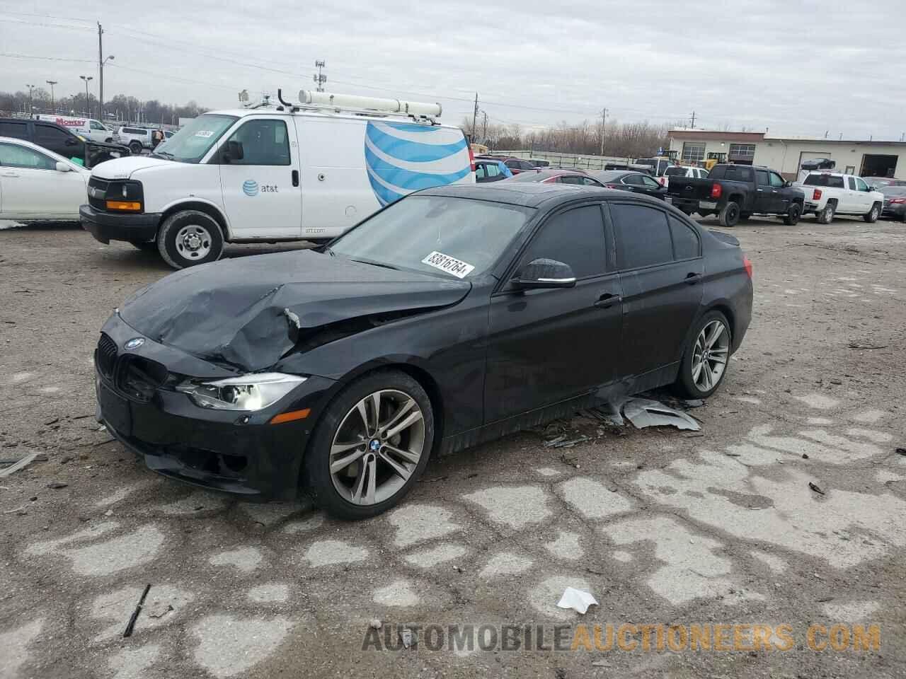 WBA3A9C52CF270884 BMW 3 SERIES 2012