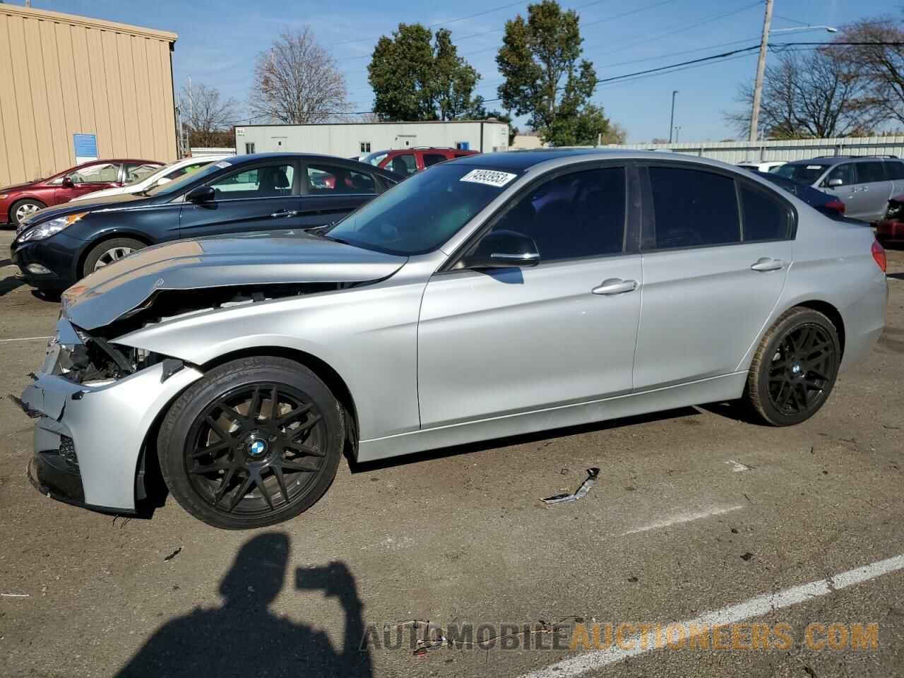 WBA3B1C5XFP831877 BMW 3 SERIES 2015