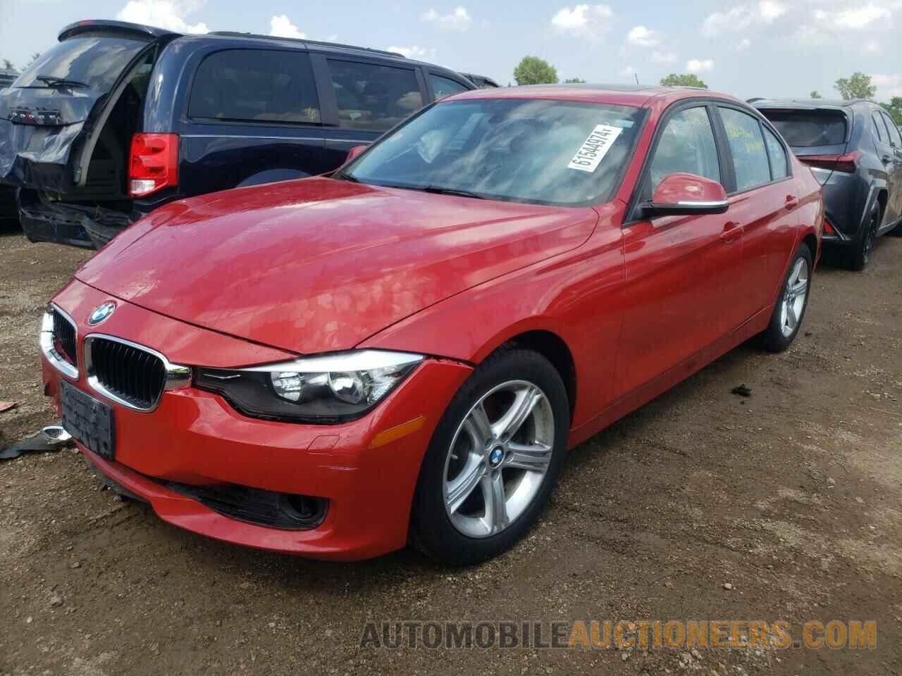 WBA3B3C52DF541857 BMW 3 SERIES 2013