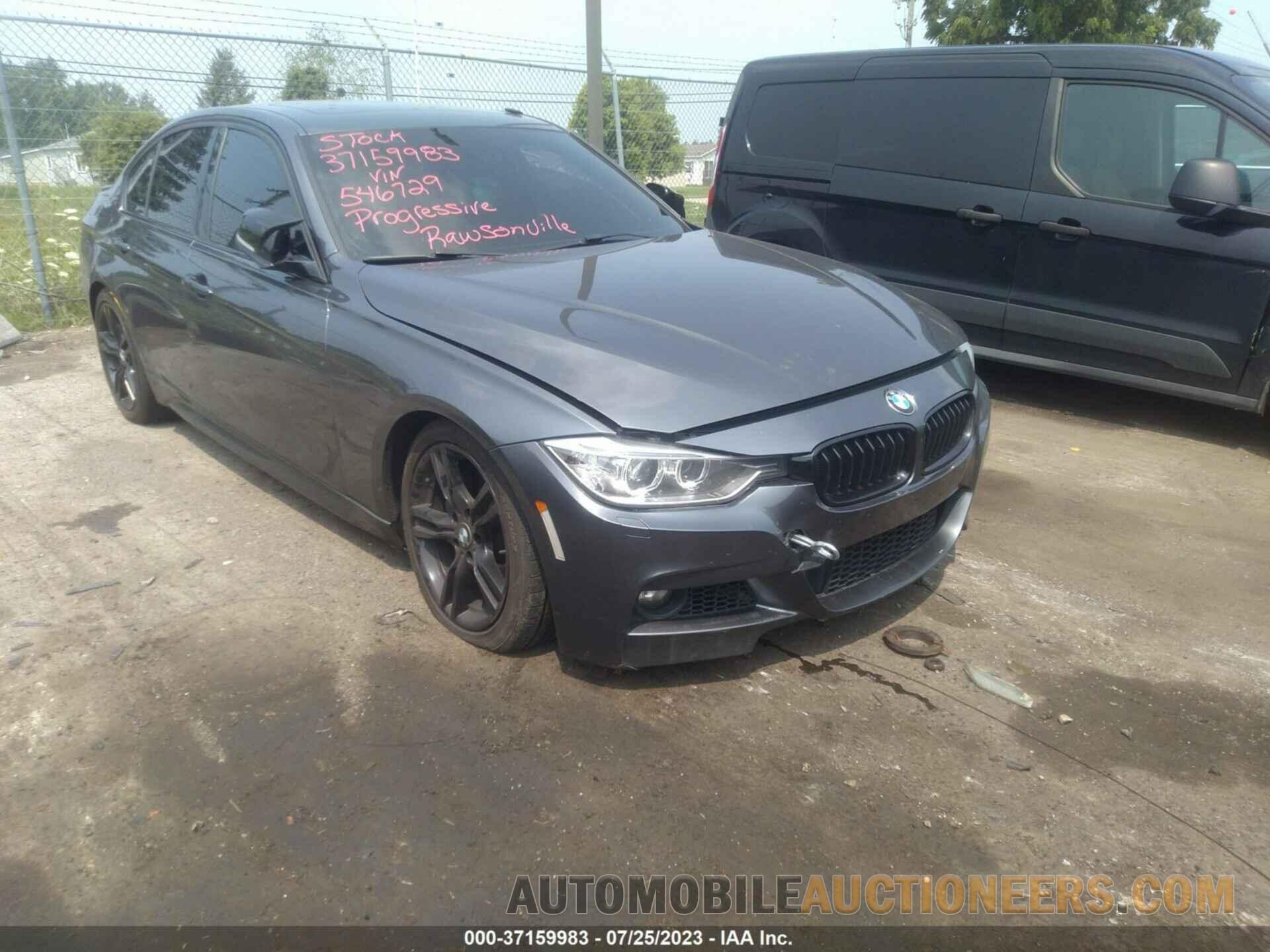 WBA3B3C53FF546729 BMW 3 SERIES 2015