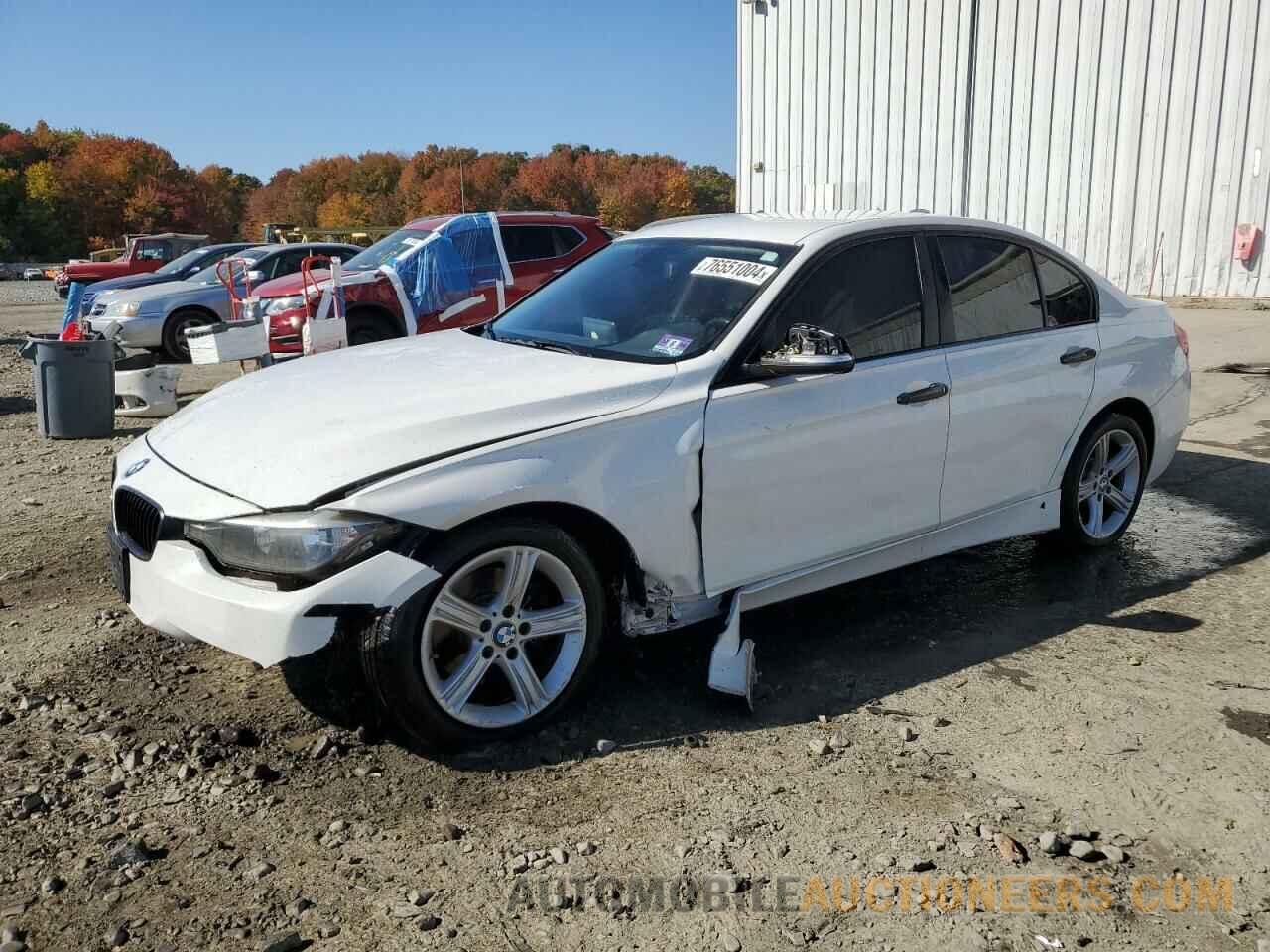 WBA3B5C51DF597011 BMW 3 SERIES 2013