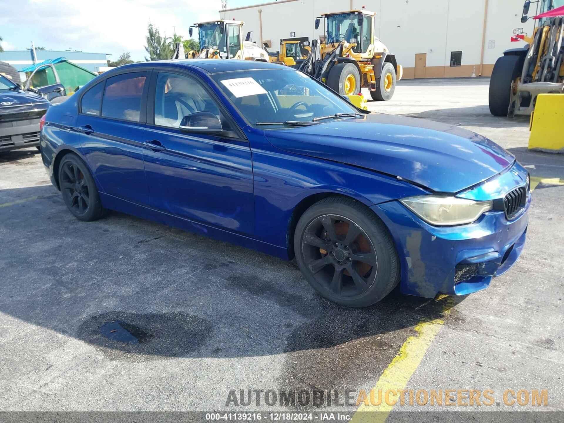 WBA3B9G50DNR89887 BMW 335I 2013