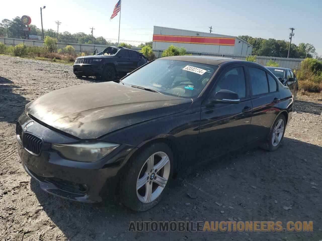 WBA3C1C51CF431382 BMW 3 SERIES 2012