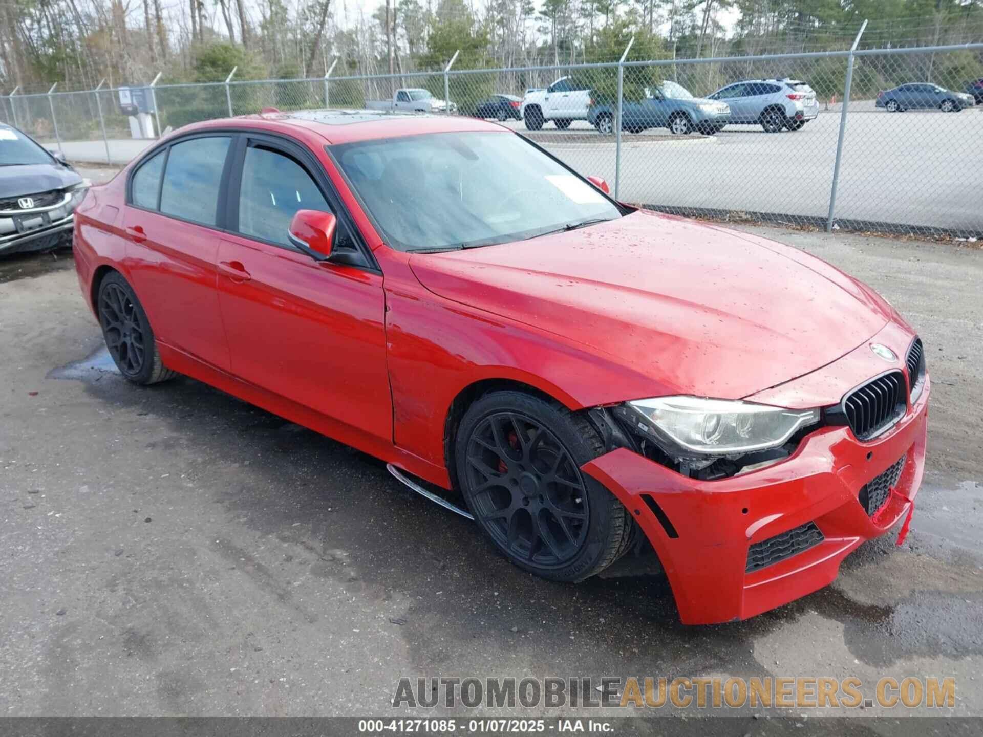 WBA3C1C51DF442707 BMW 328I 2013