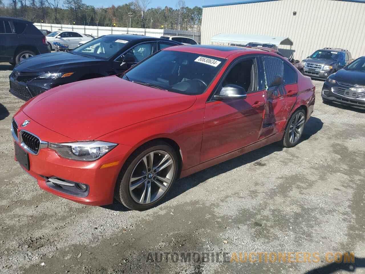 WBA3C1C53CF432520 BMW 3 SERIES 2012