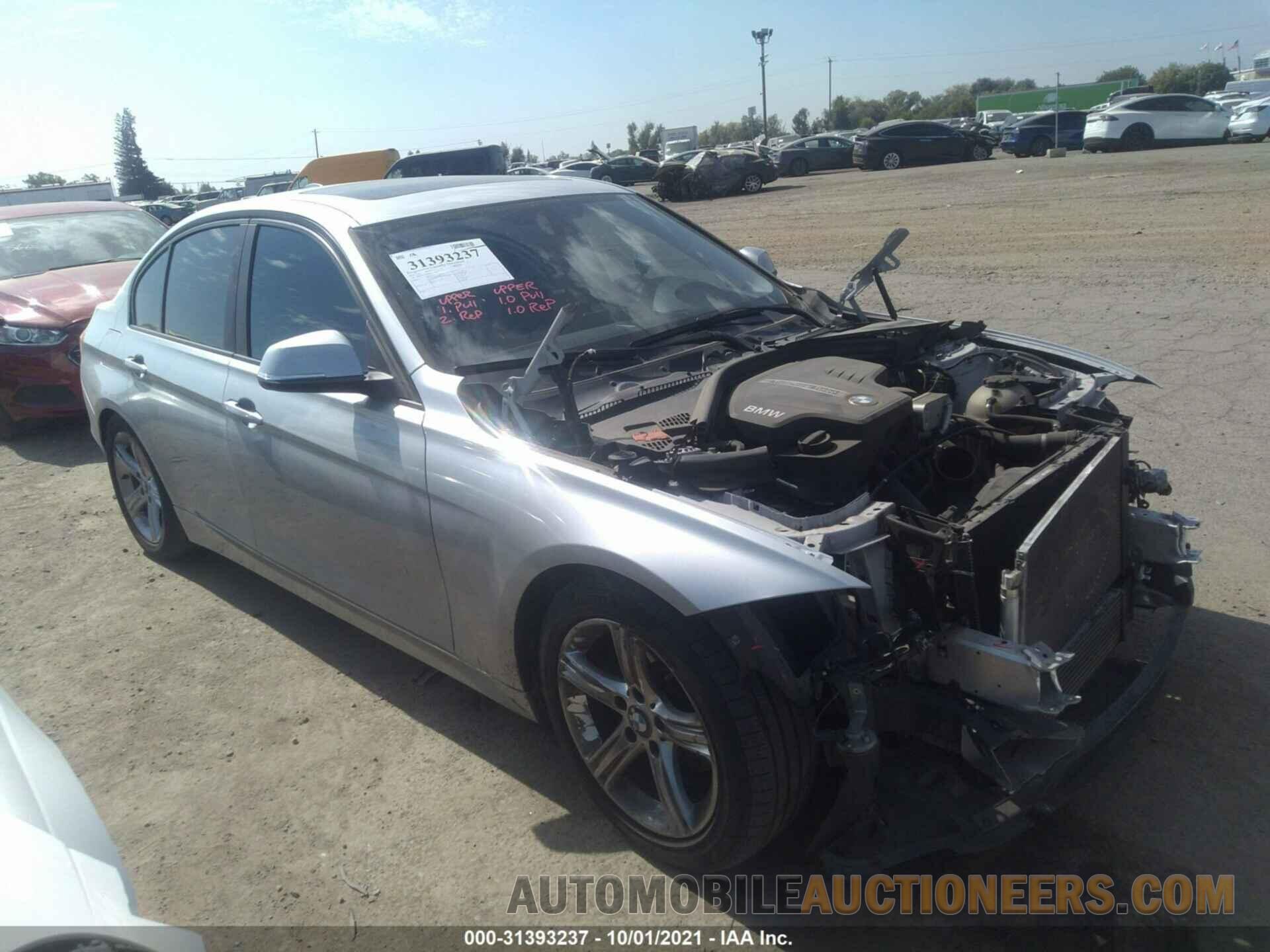 WBA3C1C58DF444132 BMW 3 SERIES 2013