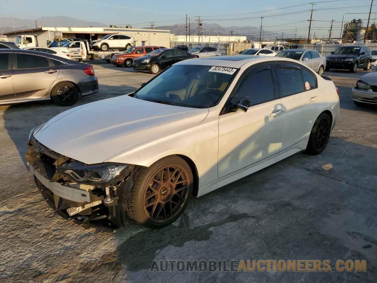 WBA3C1C58FP851607 BMW 3 SERIES 2015