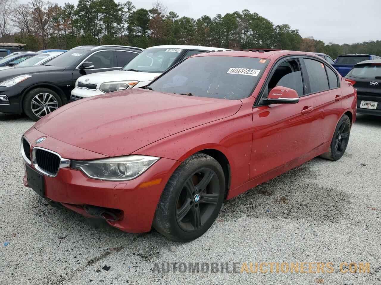 WBA3C1C5XCF431008 BMW 3 SERIES 2012