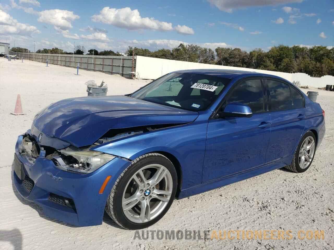 WBA3D3C52EK154258 BMW 3 SERIES 2014