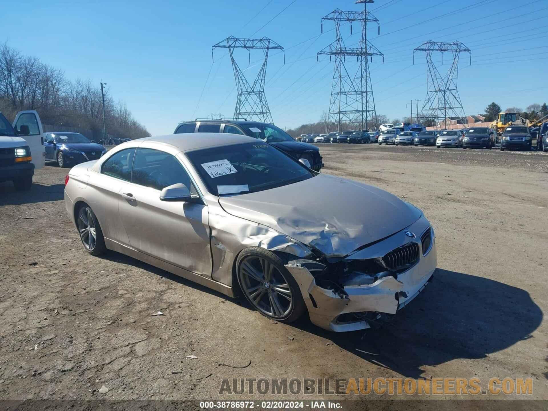 WBA3T1C59GP822585 BMW 428I 2016