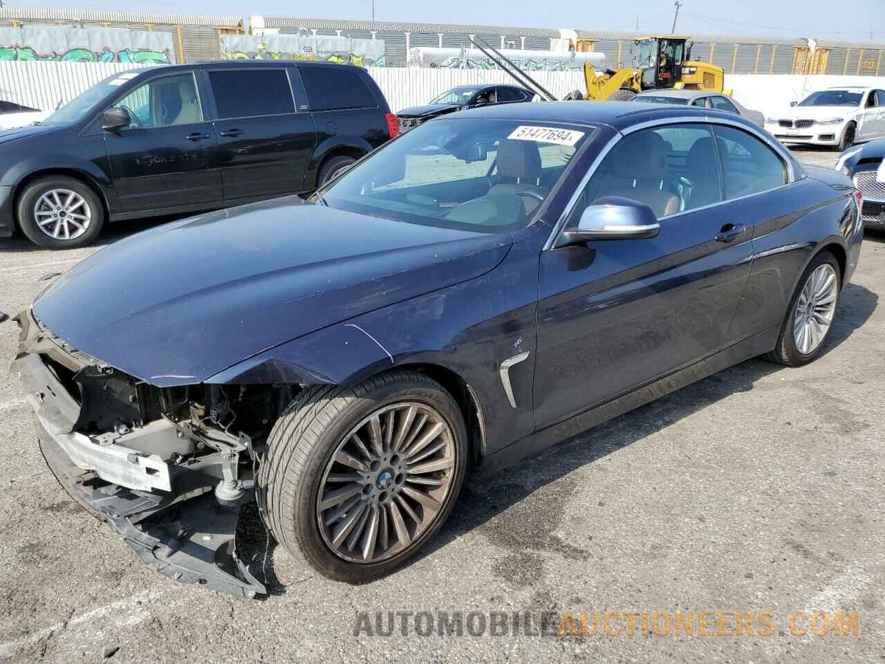 WBA3V7C5XFP772212 BMW 4 SERIES 2015