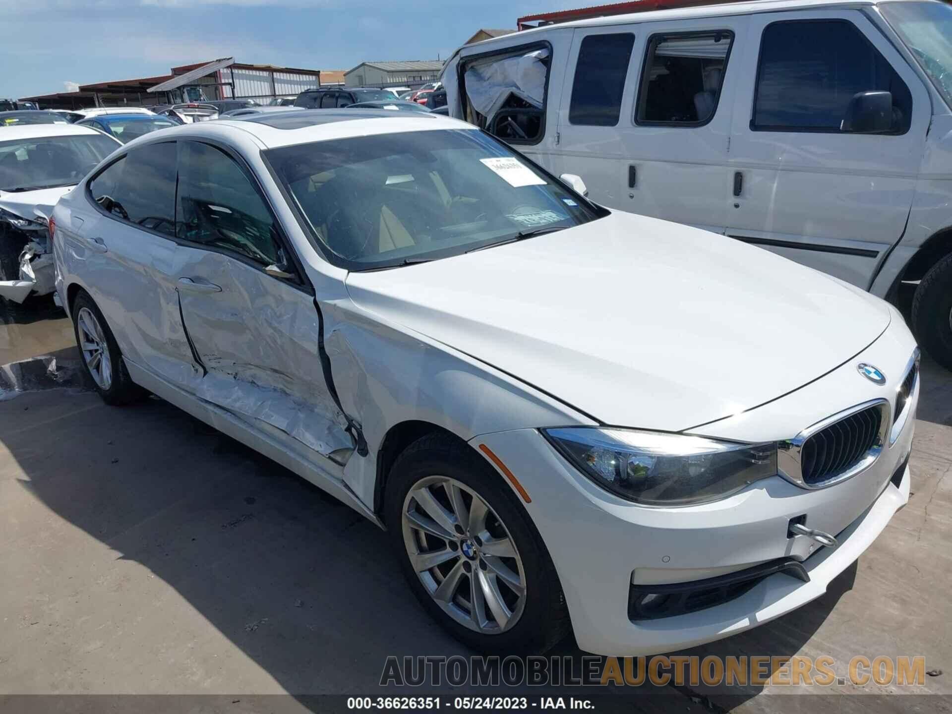 WBA3X5C58FD560540 BMW 3 SERIES GRAN TURISMO 2015