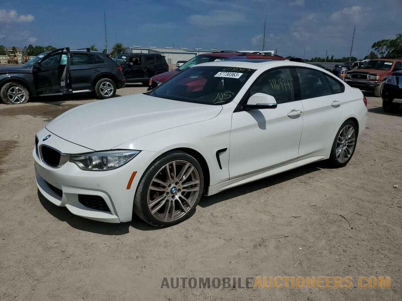 WBA4A5C51FGK15712 BMW 4 SERIES 2015