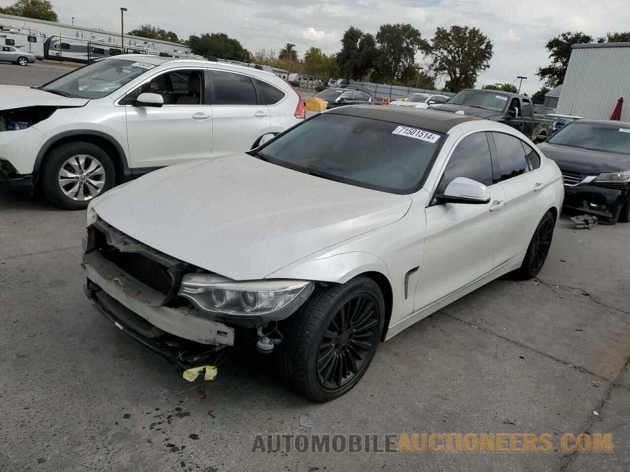 WBA4A5C53FGK15663 BMW 4 SERIES 2015