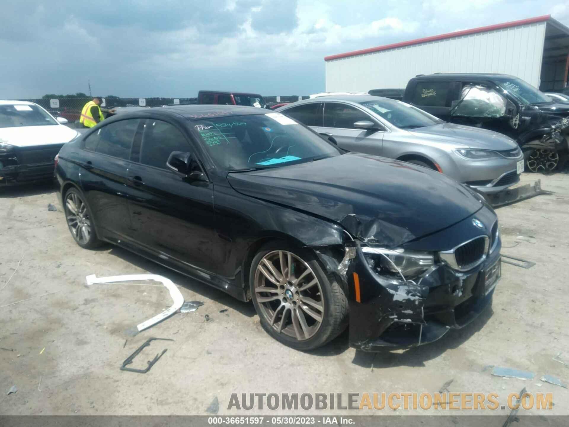 WBA4A5C54FGK15722 BMW 4 SERIES 2015