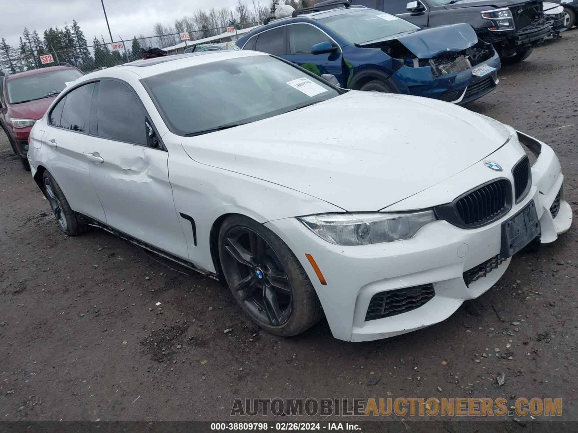 WBA4A9C55FGL85174 BMW 428 GRAN COUPE 2015