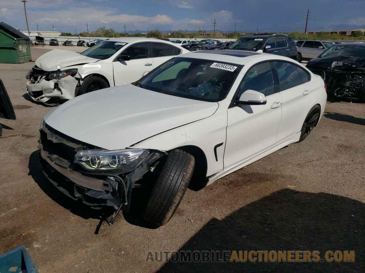 WBA4B1C55FD954802 BMW 4 SERIES 2015