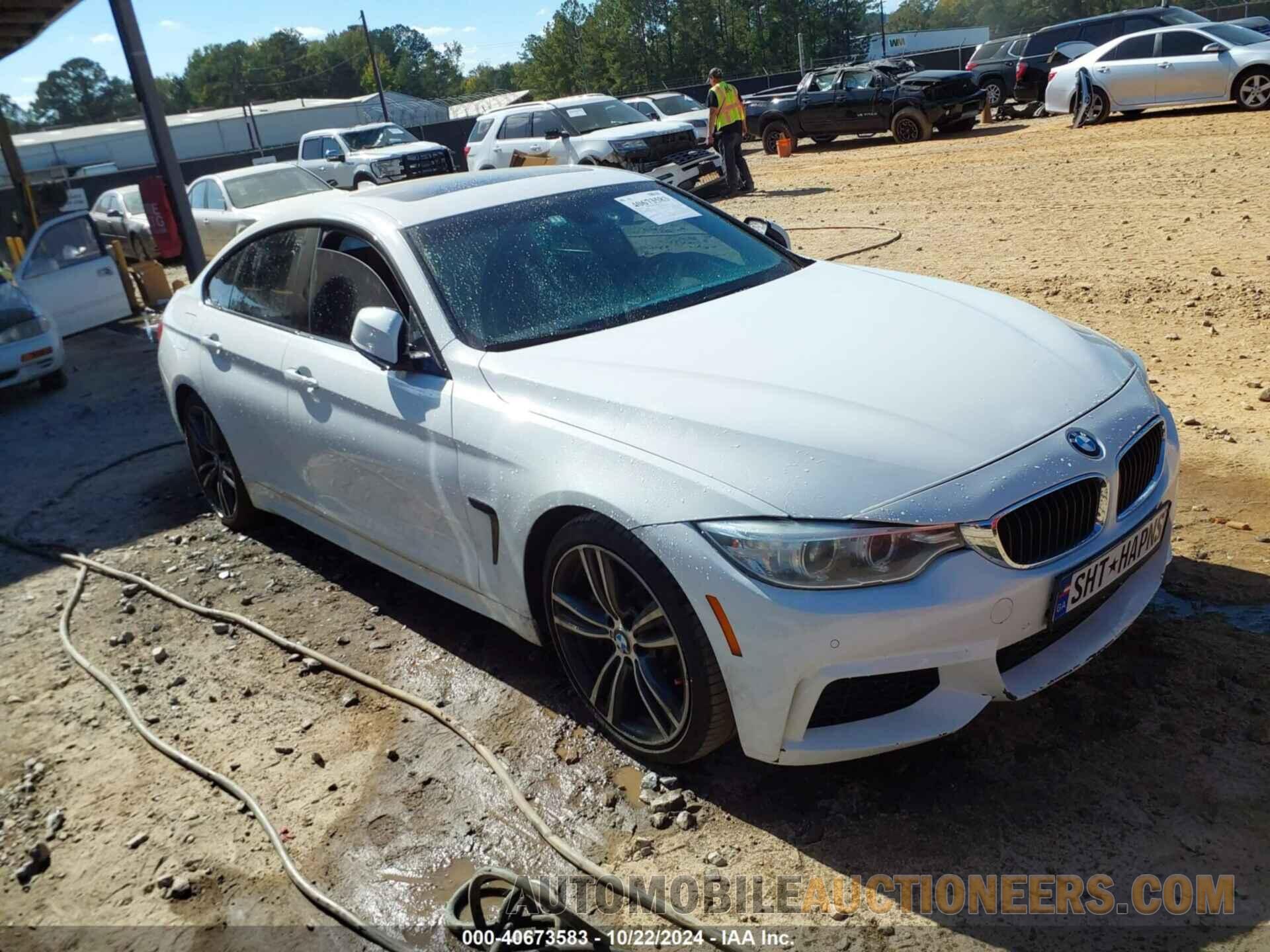 WBA4B1C55FD955397 BMW 435I GRAN COUPE 2015