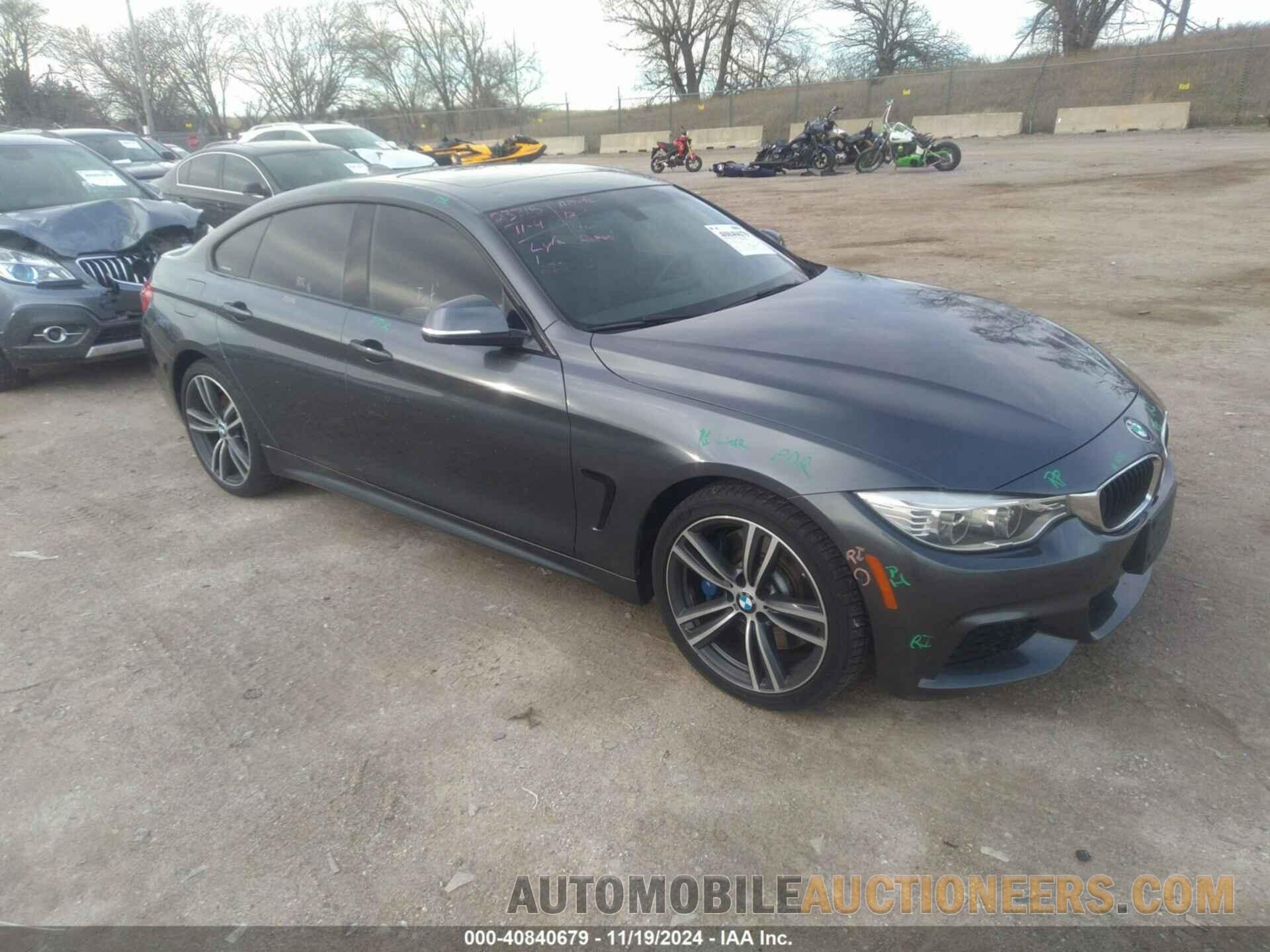 WBA4B3C50FD670179 BMW 435I GRAN COUPE 2015