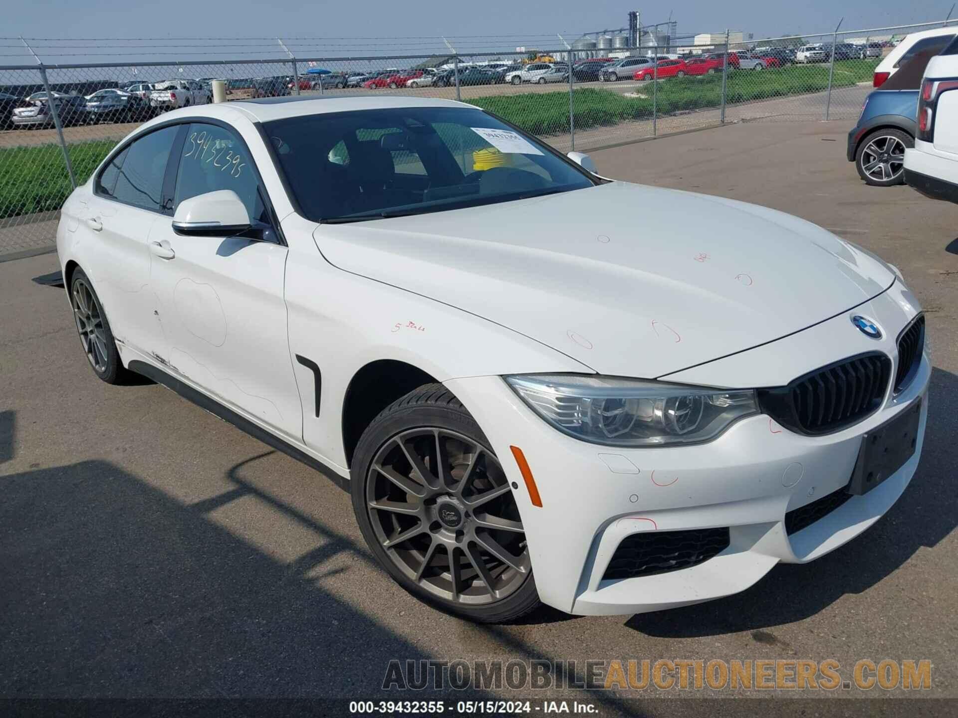 WBA4B3C54FGV48262 BMW 435I GRAN COUPE 2015