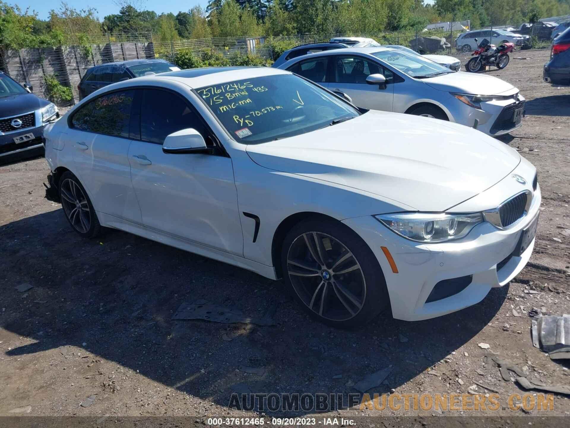 WBA4B3C54FGV48701 BMW 4 SERIES 2015