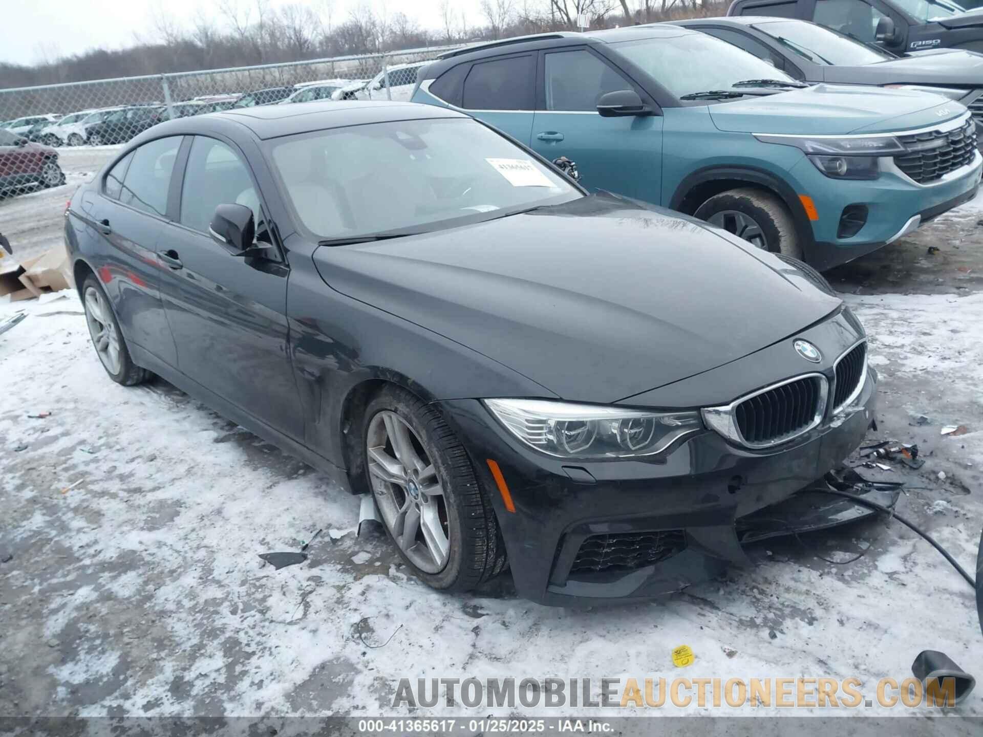 WBA4B3C55FGV48206 BMW 435I GRAN COUPE 2015