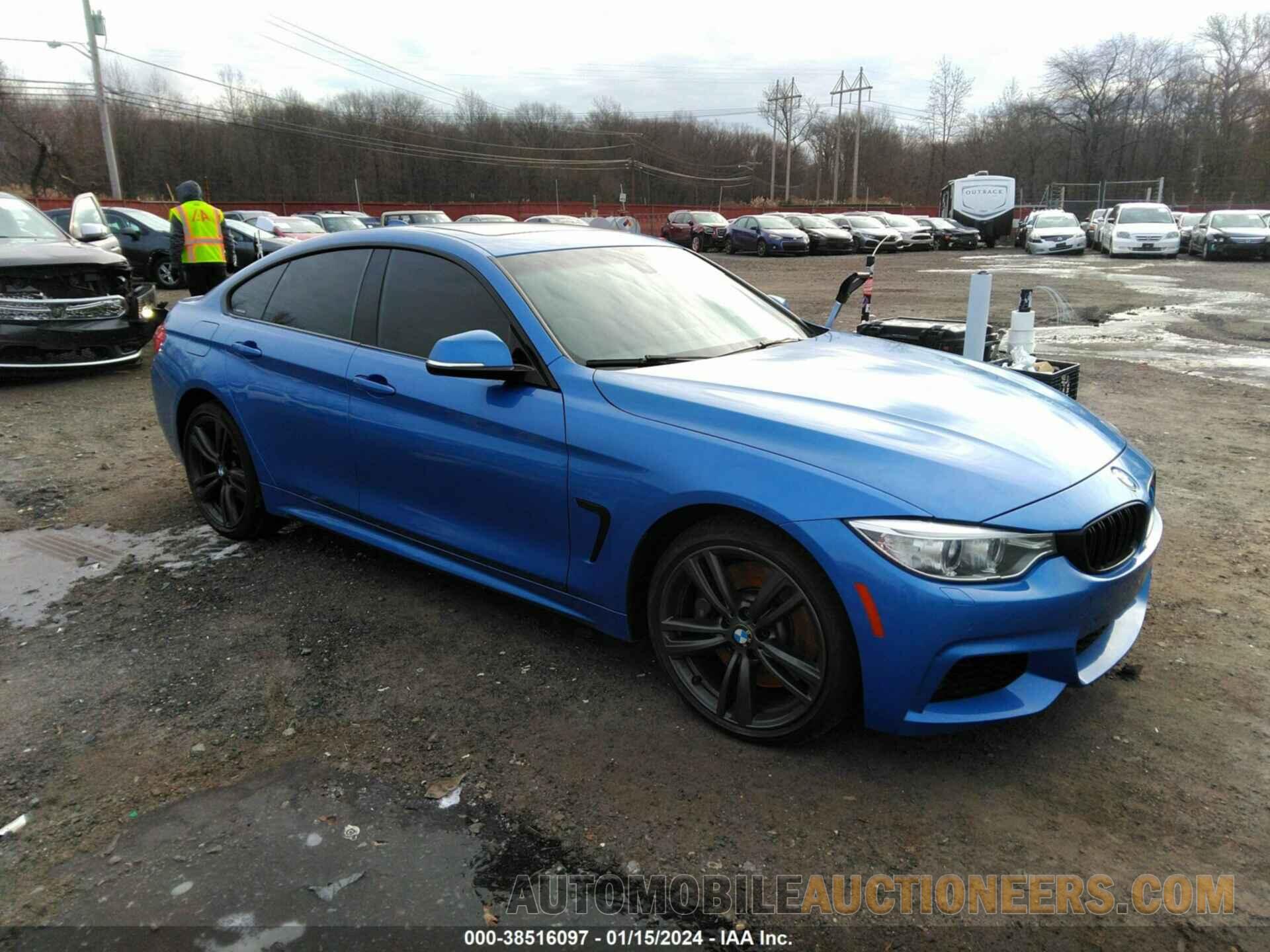 WBA4B3C5XFGV48346 BMW 435I GRAN COUPE 2015