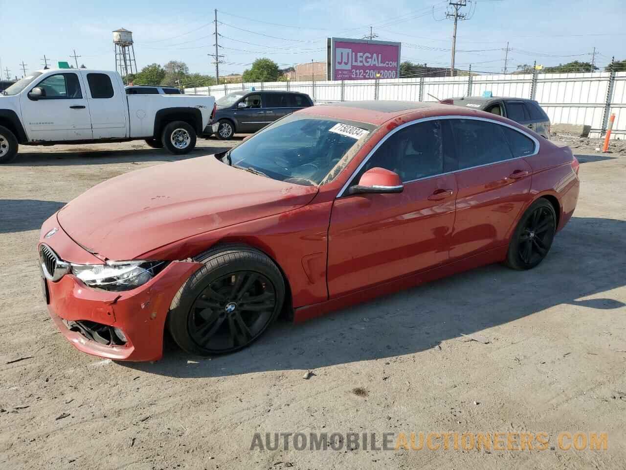 WBA4C9C55GG135736 BMW 4 SERIES 2016