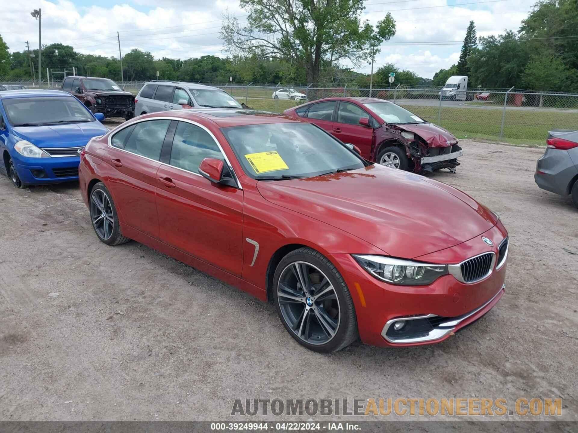 WBA4J1C51JBG79648 BMW 430I GRAN COUPE 2018