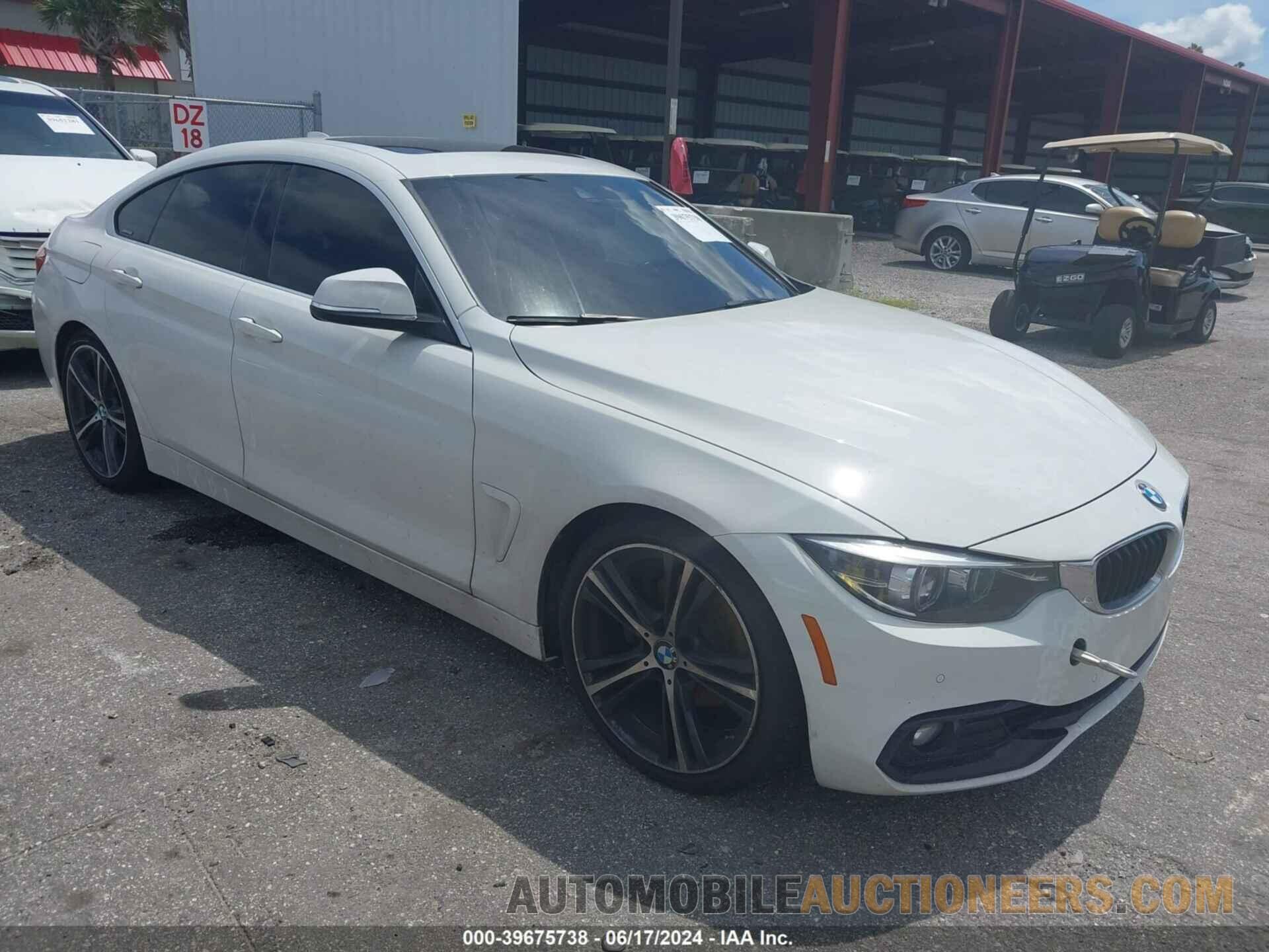 WBA4J1C55KBM12575 BMW 430I GRAN COUPE 2019