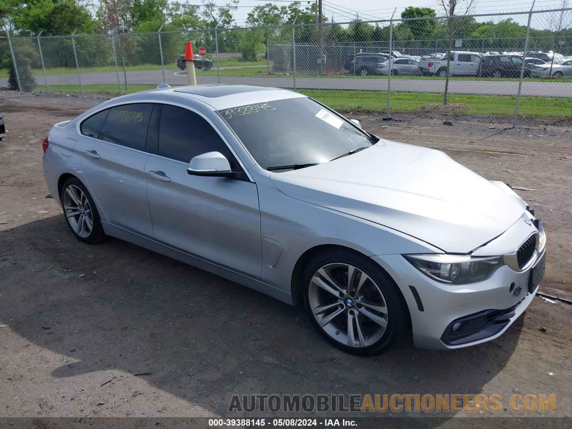 WBA4J1C58KBM12909 BMW 430I GRAN COUPE 2019