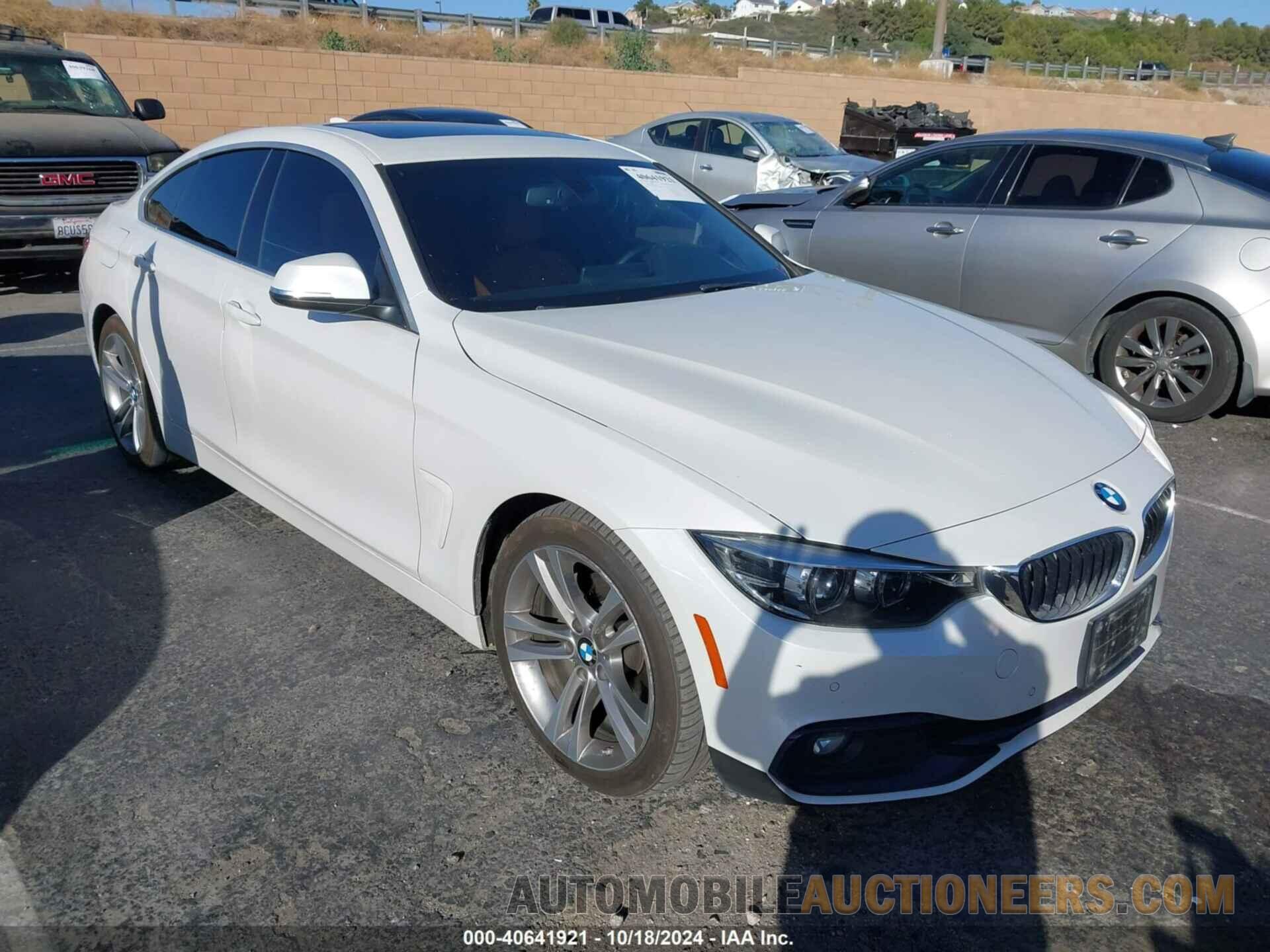 WBA4J1C59KBM14037 BMW 430I GRAN COUPE 2019