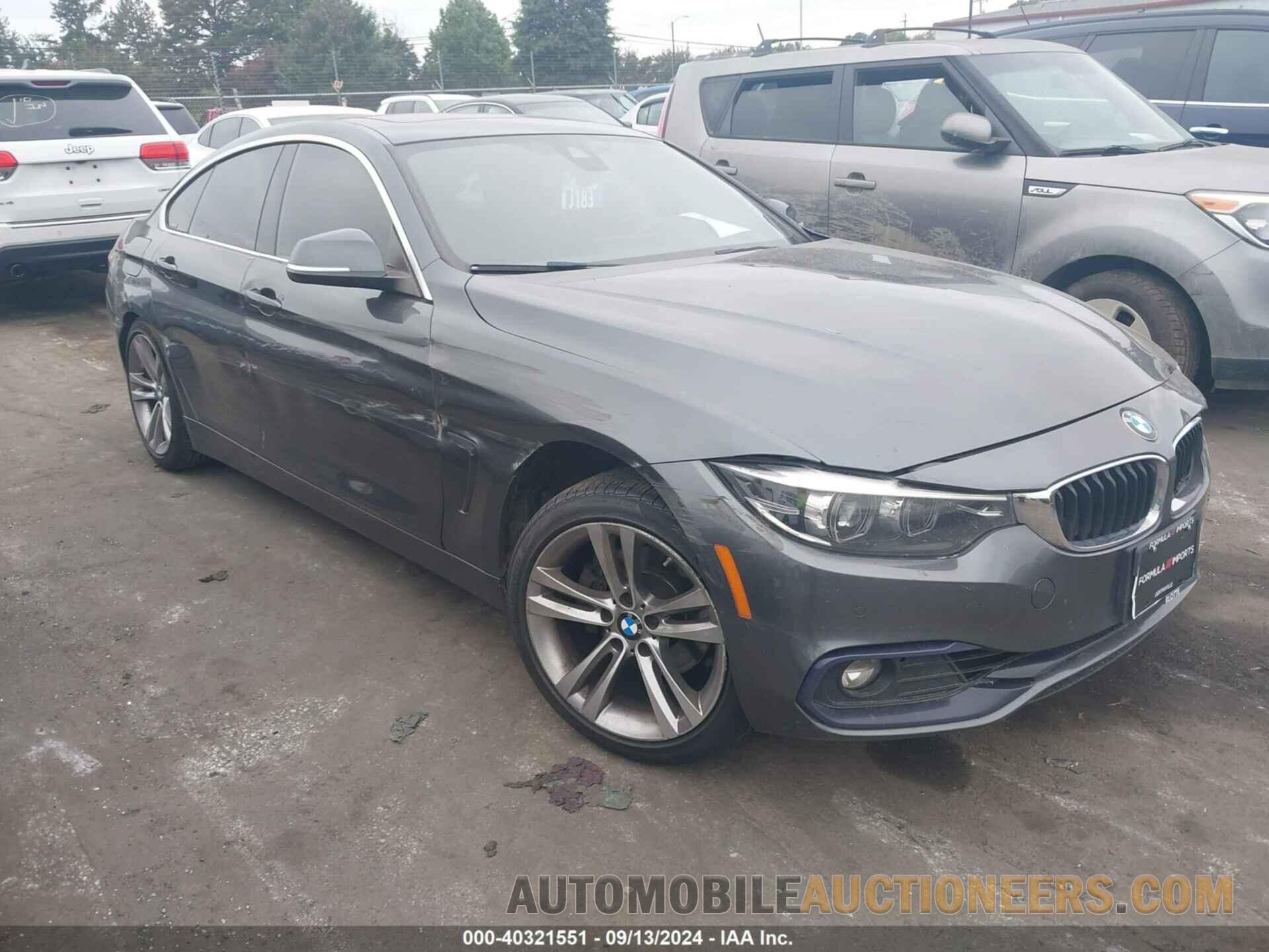 WBA4J3C53KBL08274 BMW 430I GRAN COUPE 2019