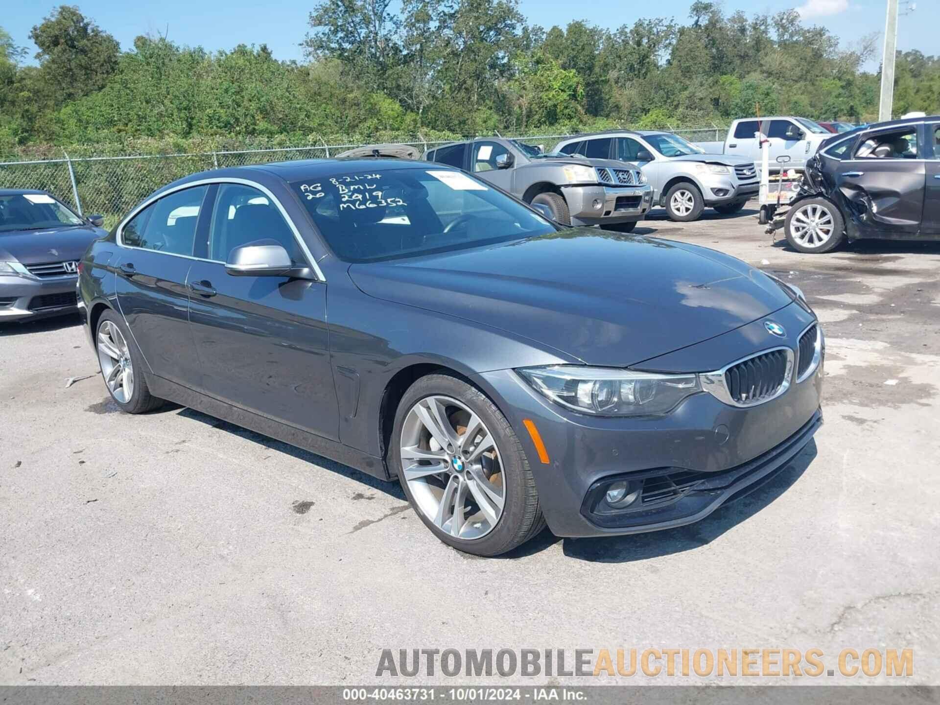 WBA4J5C53KBM66352 BMW 440I GRAN COUPE 2019