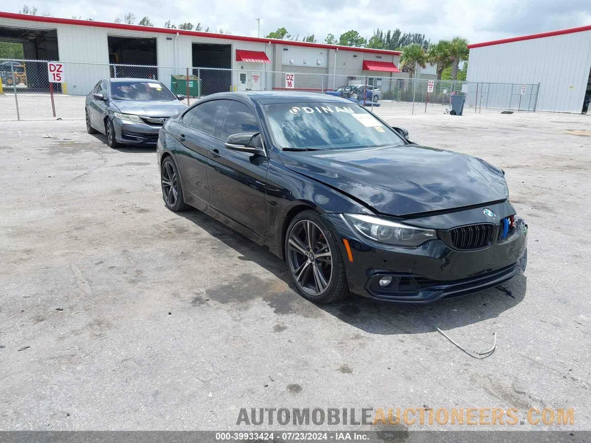 WBA4J5C57JBF06837 BMW 440I GRAN COUPE 2018