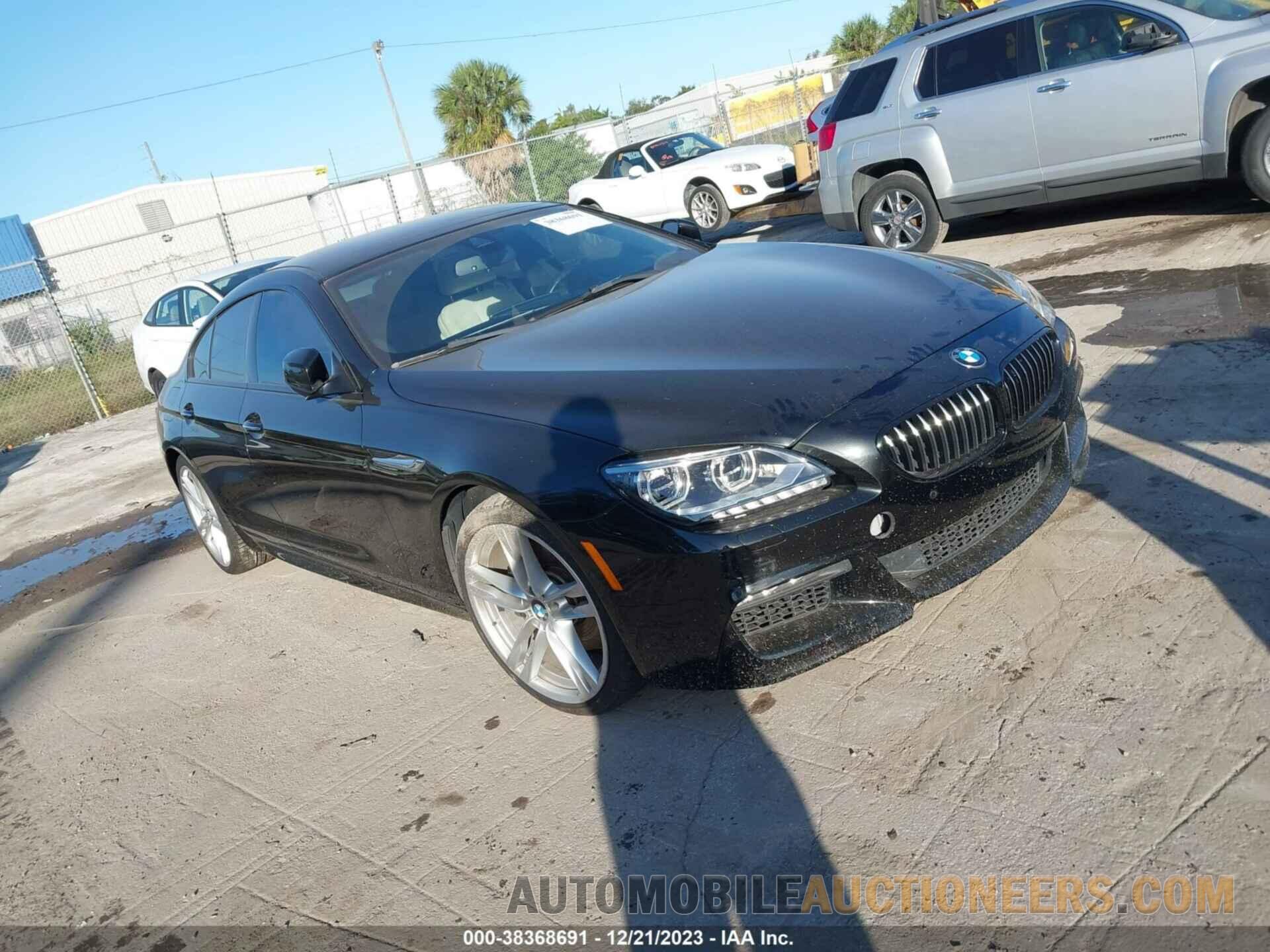 WBA6B2C5XFGB99436 BMW 650I GRAN COUPE 2015