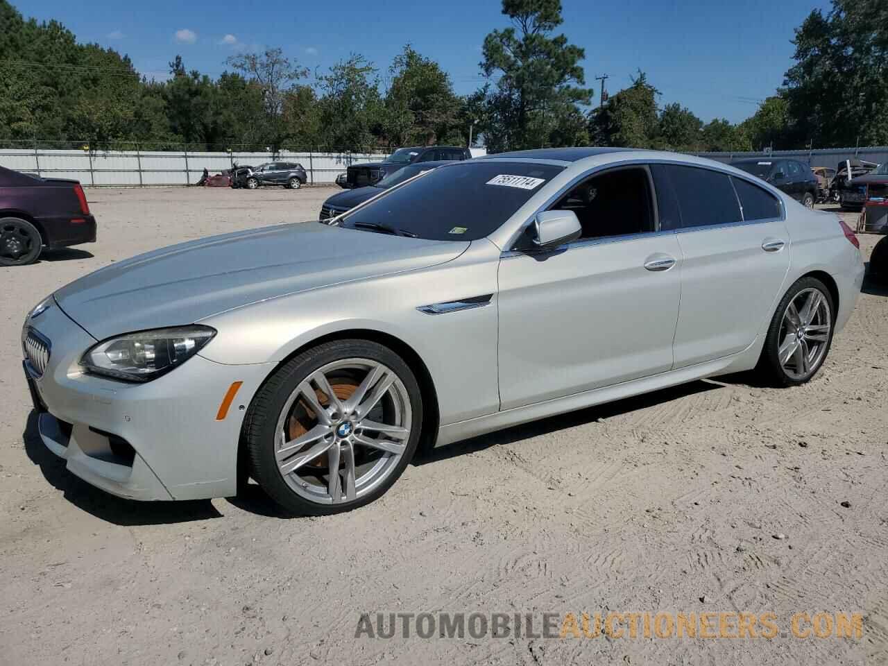 WBA6B4C54DD098738 BMW 6 SERIES 2013