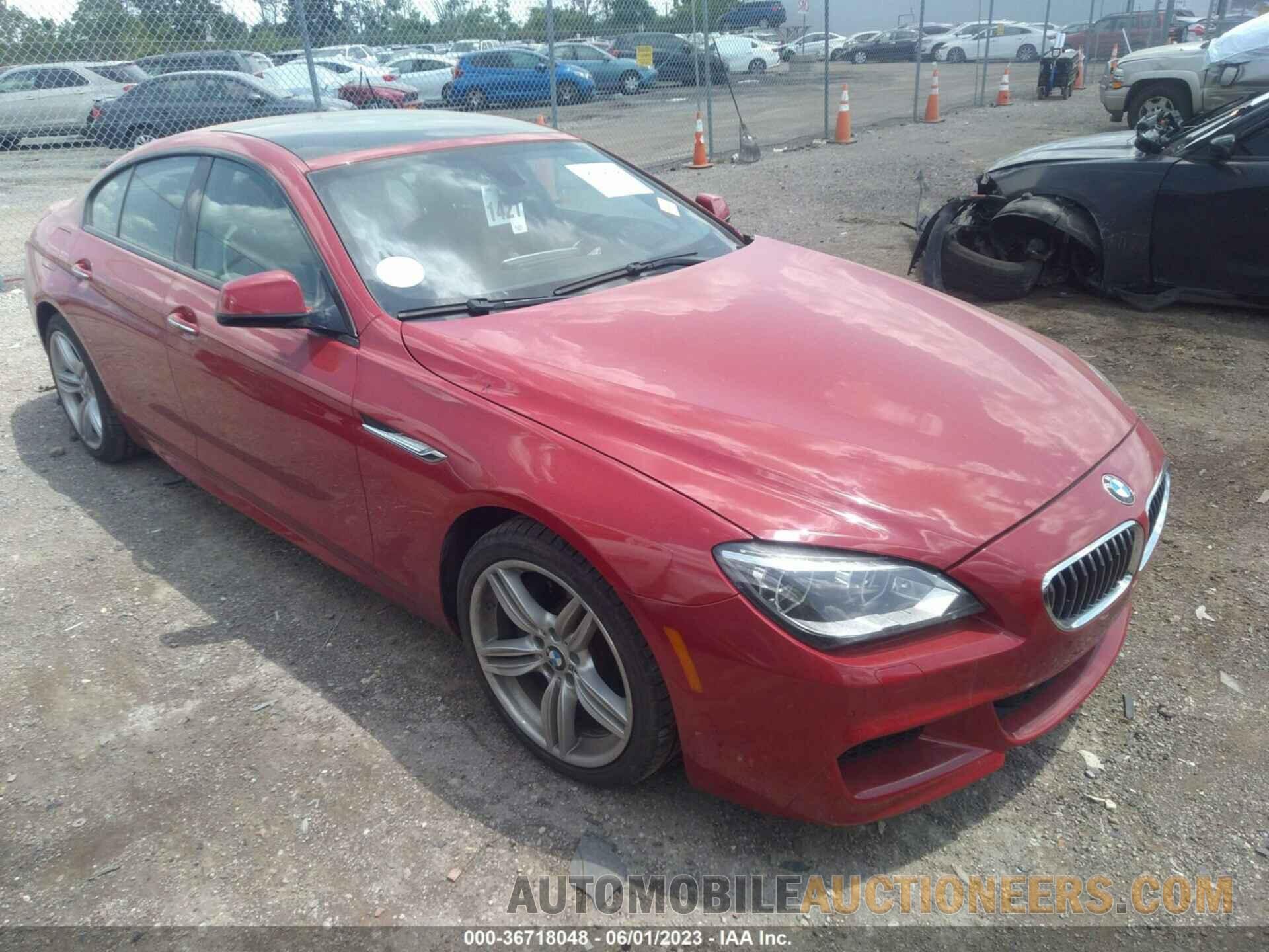 WBA6B8C5XFD453440 BMW 6 SERIES 2015