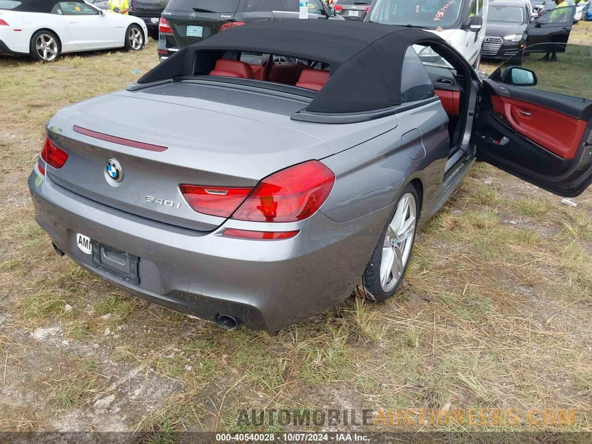 WBA6F1C57GGT83004 BMW 640I 2016